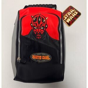 NWT Darth Maul Pyramid Soft Lunch Bag Star Wars Thermal Insulated Vintage